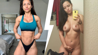 Naked Fitness Girls. 